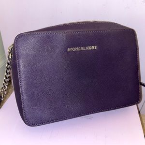 Dark Purple Michael Kors Crossbody